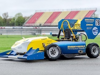 Embry-Riddle Daytona Beach FSAE car.